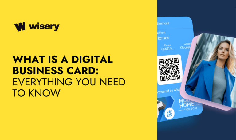What is a digital business card? Guide with a QR code card example