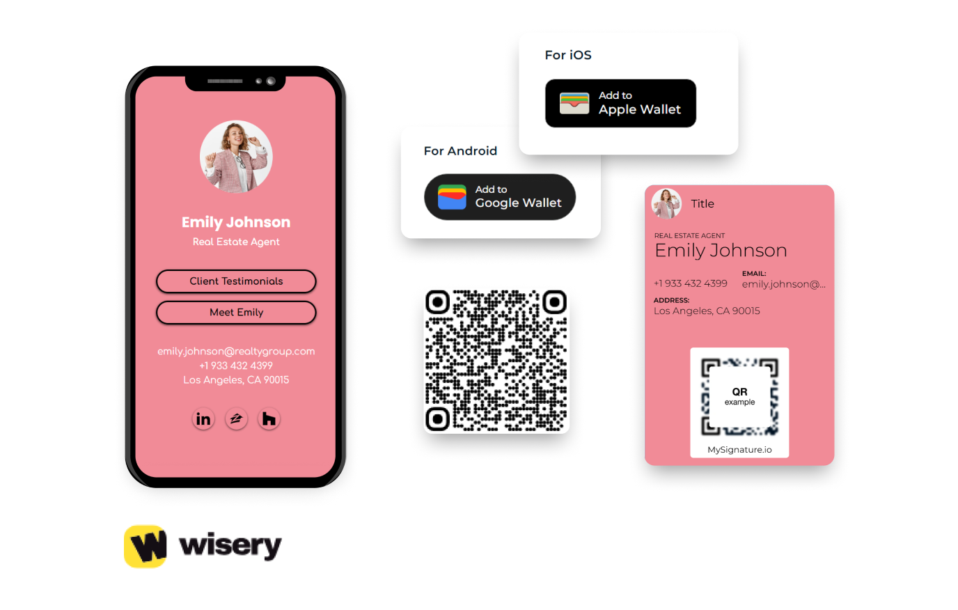 Digital-Business-Card-Wisery-Editor