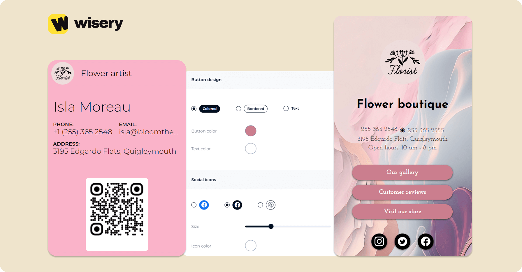 wisery-business-card