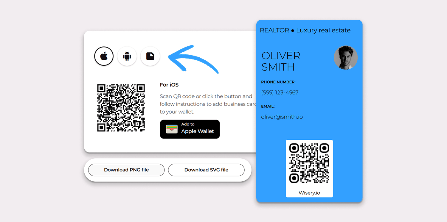 QR Code for Easy Sharing