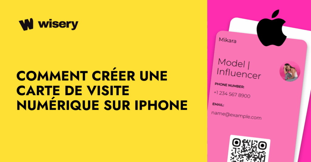 Comment Créer une Carte de Visite Numérique sur iPhone