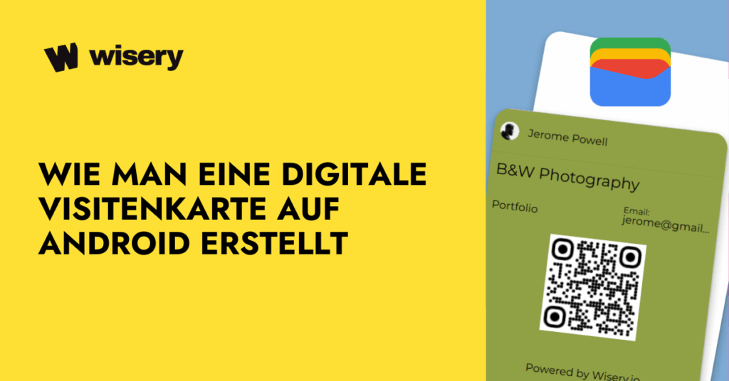 How to Create a Digital Business Card on Android