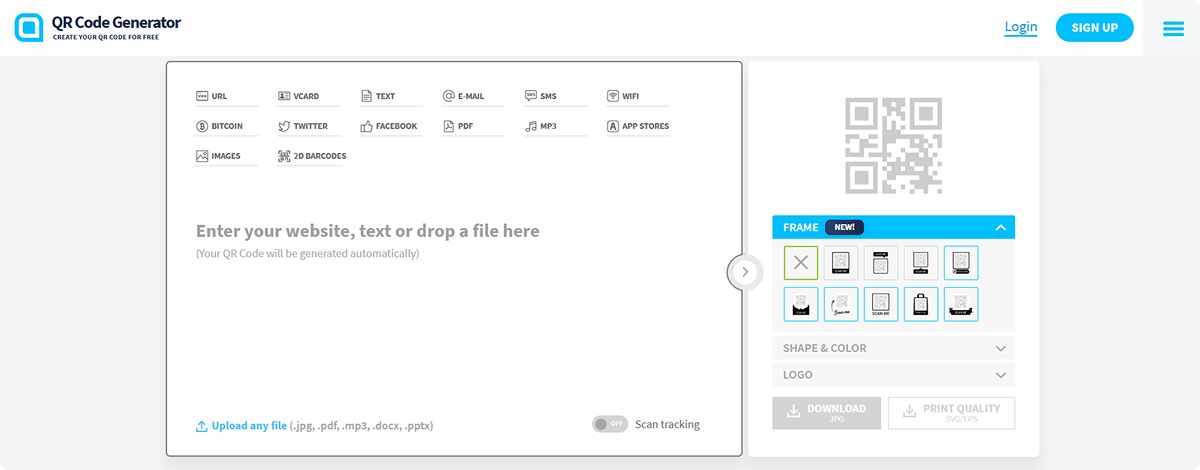 Qr Code GEnerator Tool