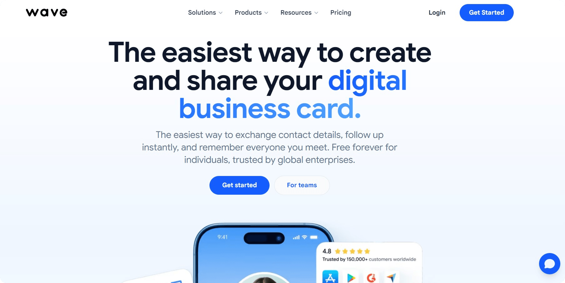 Wave-homepage-screenshot