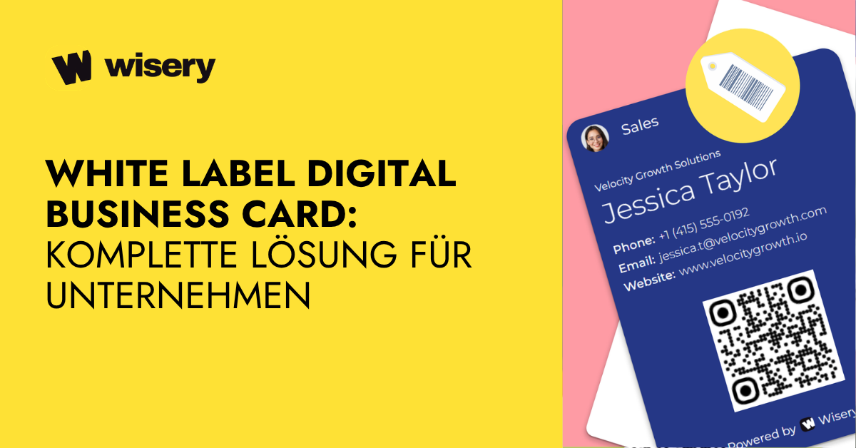 White Label Digital Business Card